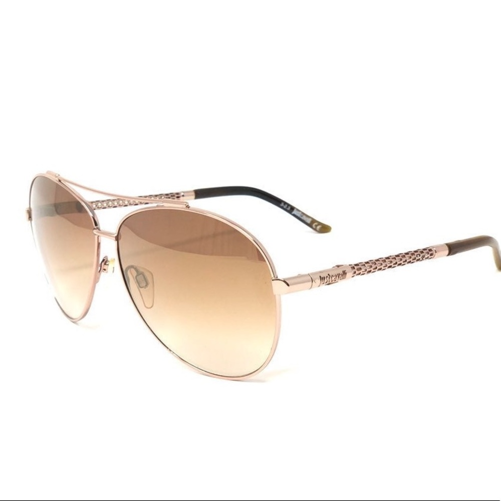 JUST CAVALLI Womens JC628S 32G Gold Sunglasses